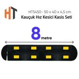 Kauçuk Hız Kesici Kasis Seti -2 Bantlı Eko - 8 Metre
