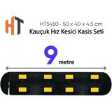 Kauçuk Hız Kesici Kasis Seti -2 Bantlı Eko - 9 Metre