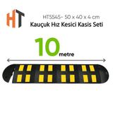Kauçuk Hız Kesici Kasis Seti 50 x 40 x 4 cm - EKO - 10 Metre