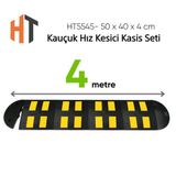 Kauçuk Hız Kesici Kasis Seti 50 x 40 x 4 cm - Eko - 4 Metre