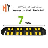 Kauçuk Hız Kesici Kasis Seti 50 x 40 x 4 cm - EKO - 7 Metre