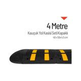 Kauçuk Hız Kesici, Yol Kasisi Eko 4 Bantlı - 4 Metre Set-3956