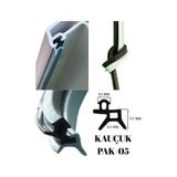 Kauçuk Pak-05 Pvc Kapı Ve Pencere Fitili,10 Metre Gri Kaliteli Uzun Ömürlü Conta Diğer