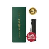 Kauçuk Yüzey Yoga Matı Premium Quality 5 Mm Yeşil