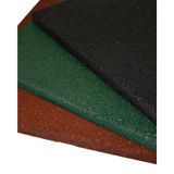 Kauçuk Zemin Kaplama 40X40X2Cm 6 Adet Tse Belgeli yesil