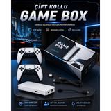 Kaufhier 4K 3D Hd Görüntü Kaliteli Kablosuz Çift Kollu 20.000 Oyunlu Retro Oyun Konsolu Tv Box