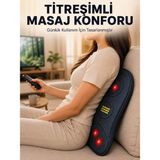 Kaufhier Ergonomik Isıtmalı Bel Masaj Minderi Sırt Destek Minderi