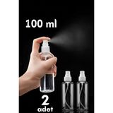 Kaufhier Püskürtücü Boş Sprey Şişe 100 ml 2 Adet