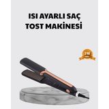 Kaufhier Tost Model Saç Şekillendirici Hızlı Isınan Isı Ayarlı