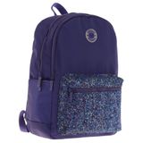Kaukko Bright Sırt Çantası Taşlı Lacivert K1808 15 Laptop Bölmeli 19 Litre
