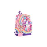 Kaukko Dört Bölmeli (Kız Çocuk - Pembe Mor - Unicorn Baskılı) - İlkokul Okul Sırt Çantası - L5249