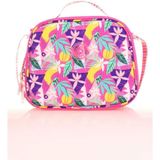 Kaukko Double Stripe Pink Beslenme Çantası