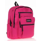 Kaukko Full Pocket Fuşya Okul Çantası