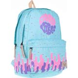 Kaukko Good Vibes Layer Turkuaz Pembe Okul Çantası