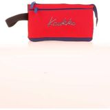 Kaukko Hat Accordion Kalem Çantası Kırmızı K2674
