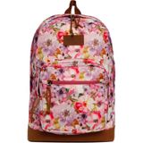Kaukko K1187 Safari Anemone Sırt Çantası Renkli Çiçek Desenli Tasarım