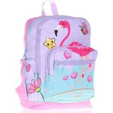 Kaukko K1395 Rainbow Flamingo Layer Sırt Çantası