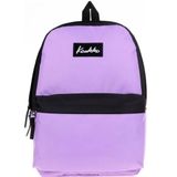 Kaukko K1414 Lila Siyah Basic Colors Sırt Çantası