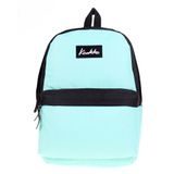 Kaukko K1415 Basic Colors Mint Siyah Sırt Çantası