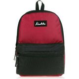 Kaukko K1422 Basic Colors Bordo Siyah Sırt Çantası