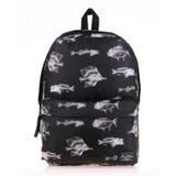 Kaukko K1480 Siyah Nature Fish Sırt Çantası