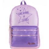 Kaukko K1568 Duble Lila Sparkle Sırt Çantası
