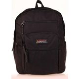 Kaukko K1599 Siyah Full Pocket Okul Sırt Çantası