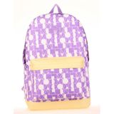 Kaukko K1657 Geo Lilac Wichlight Sırt Çantası