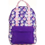 Kaukko K1758 Mor Double Stripe Sırt Çantası
