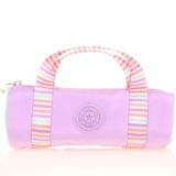 Kaukko K2597 Lilac Travel Double Stripe Kalem Çantası