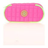 Kaukko K2622 Pink Quilted Özel Bölmeli Kalem Çantası