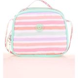 Kaukko K9042 Mint Yeşil Double Stripe Beslenme Çantası