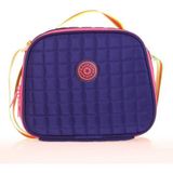 Kaukko K9048 Navy Blue Quilted Beslenme Çantası