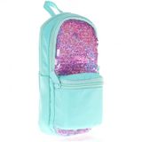 Kaukko Kalem Cantasi Magical Junior Bag Pullu Mint Uc Bolmeli Kalemlik