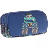 Kaukko Kıds 3 Bölmeli Kalem Çantası (Leather Truck)Krn-L8261