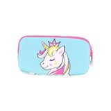Kaukko Kids 3 Bölmeli Kalem Çantası Toys Unicorn L8155 Turkuaz