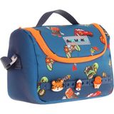 Kaukko Kids Isı Yalıtımlı, Silikon Aksesuarlı Beslenme Çantası - Lacivert Turuncu - Erkek Çocuk - L7259 - Lacivert - Turuncu