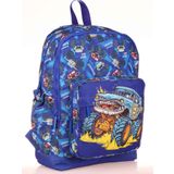 Kaukko Kids Lacivert Arazi Araci Erkek Cocuk Okul Sirt Cantasi