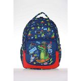 Kaukko Kids Love Design Crocodile 39X29X16 L5084 Okul Çantası