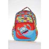 Kaukko Kids Love Design Cute Monster 39X29X16 L5083 Okul Çantası