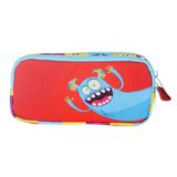 Kaukko Kids Love L8083 Sevimli Canavarlar Kalem Çantası