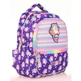 Kaukko Kids Mor Unicorn Kız Çocuk Okul Sırt Çantası