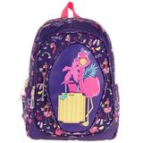 Kaukko Kids Okul Sırt Çantası Leather Flamingo L5223
