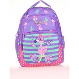 Kaukko Kids Sırt Çantası Paterned Flamingo L5148 - Mor