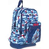 Kaukko Kids&Love Erkek Çocuk Mavi Köpekbalığı İlkokul Okul Sırt Çantası