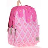 Kaukko Layer Pembe Dondurma Okul Sırt Çantası