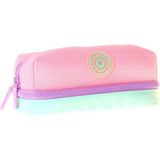 Kaukko Lilac Iki Bölmeli Kız Çocuk Lila - Pembe Okul Kalemliği Kalem Kutusu - K1850