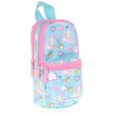 Kaukko Natura Jinior Bag Uc Bolmeli Kalem Cantasi Unicorn Ballon Kalemlik