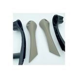 KaumOtomotiv Megane 2 Bej Kapı Çekme Kolu Kolçak Takım (ALT KISMI SİYAH) 7701475317