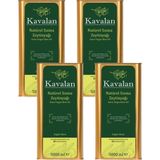 Kavalan İyi Tarım Uyg. 4x5 Lt Kuzey Ege Soğuk Sıkım Natürel Sızma Zeytinyağı - 20 lt